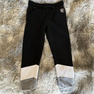 Girls converse all star joggers